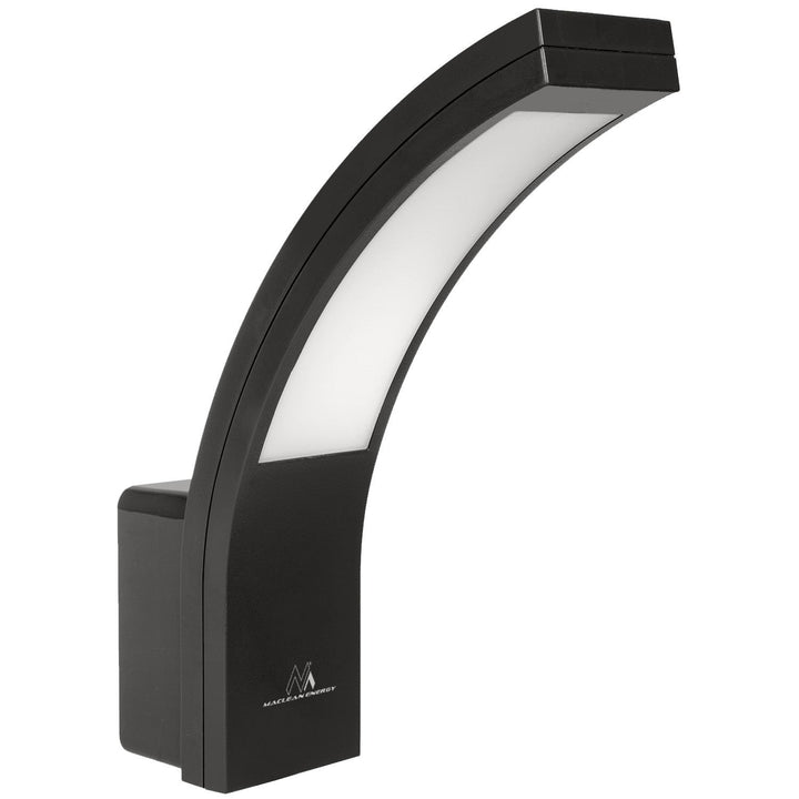 MCE343 B 800lm 10W IP54 Maclean Energy LED fasadna lampa, crna, prirodno bijela boja (4000K)