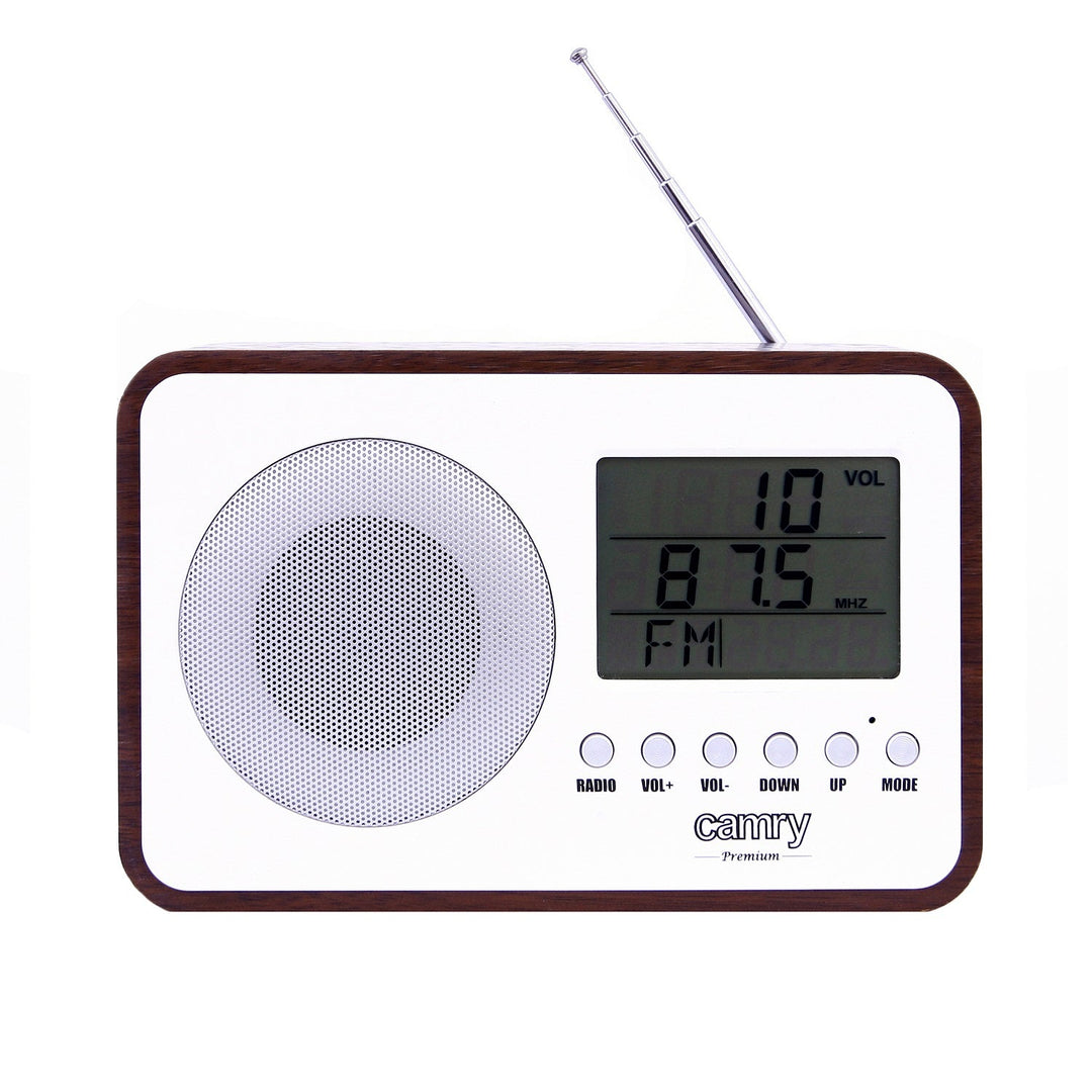 Camry digitalni radio, retro, LCD zaslon, alarmno zvono, CR 1153