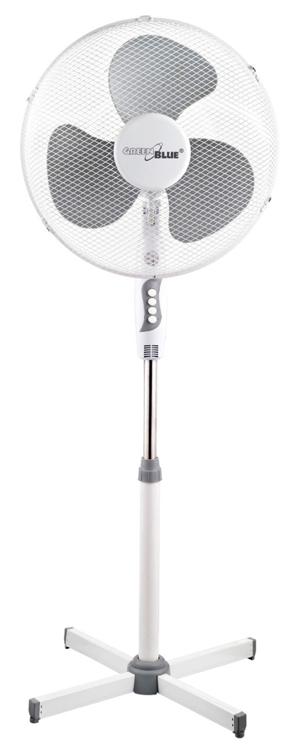 GreenBlue stoni ventilator, 40 W, s 3 postavke protoka zraka, visina 1,20 m, kabel 1,5 m, GB560