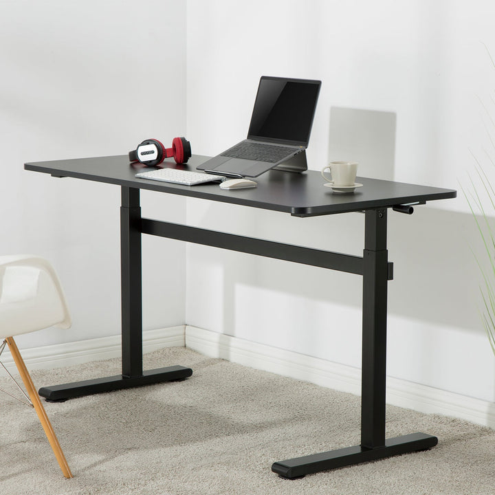 Ergo Office ručno podesivi stol, max. 40 kg, max. visina 117 cm, s radnom plohom za sjedenje i stajanje, ER-401 B