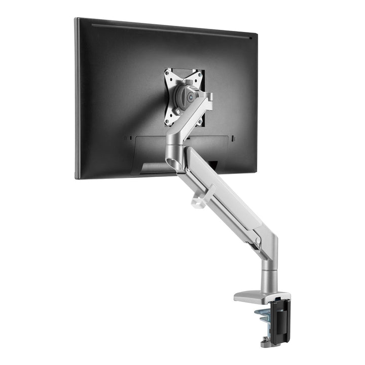 Ergo Office sivi stalak za monitore za stol, s oprugom, 17"-32", 9 kg, ER-405G