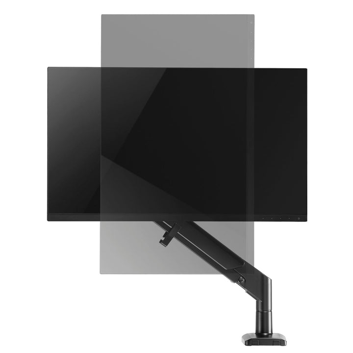 Ergo Office crni stalak za monitore, s plinskim opružnikom, 17"-32", 9 kg, ER-405B