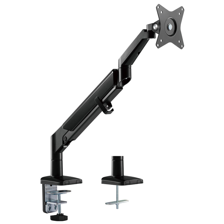 Ergo Office crni stalak za monitore, s plinskim opružnikom, 17"-32", 9 kg, ER-405B