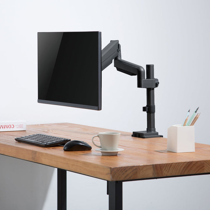 Suport de birou Ergo Office cu arc, 17-32 inci, 9 kg, ER-407B, Negru