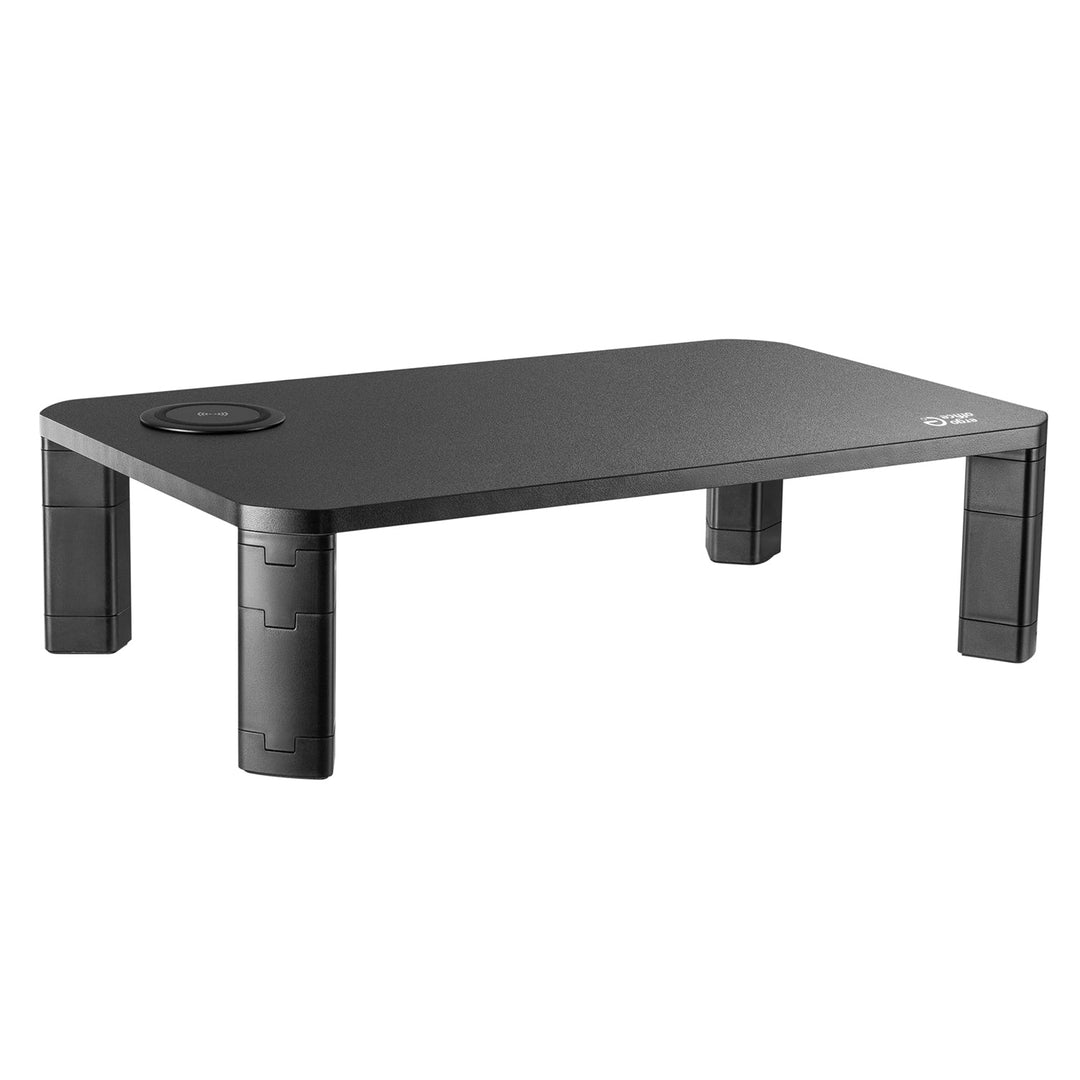 Ergo Office stalak za monitor, podesiv, s Qi bežičnim punjačem, max. 20 kg, 17–32", ER-415