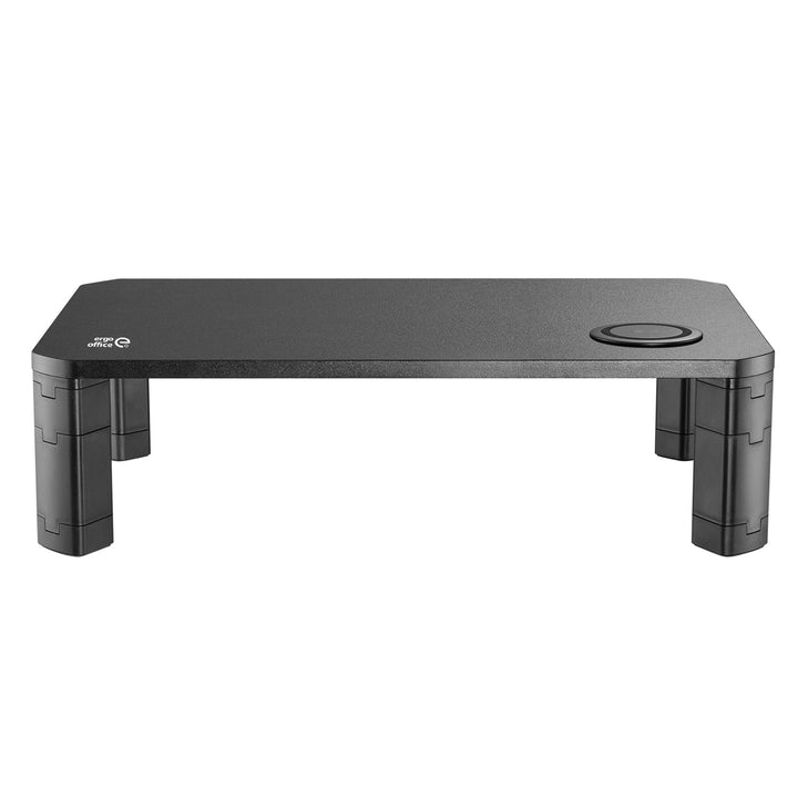 Ergo Office stalak za monitor, podesiv, s Qi bežičnim punjačem, max. 20 kg, 17–32", ER-415