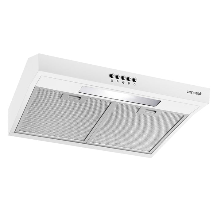50 cm kuhinjska napa Concept OPP1250wh za ugradnju ispod ormarića s filtrom za masnoću