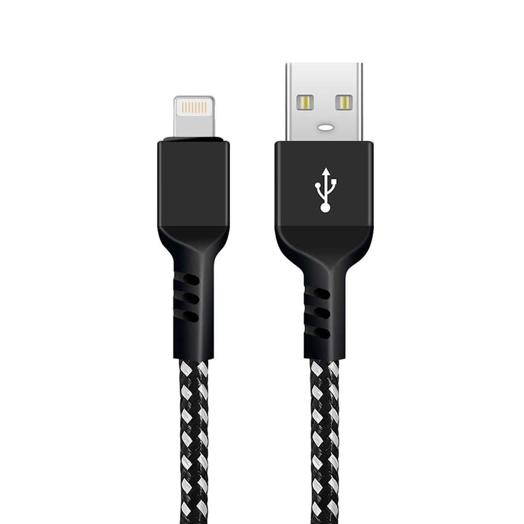 Kabel za napajanje koji podržava brzo punjenje 2,4 A, Maclean Energy MCE472, crni, duljina 1 m, 5 V/2,4 A - prijenos podataka