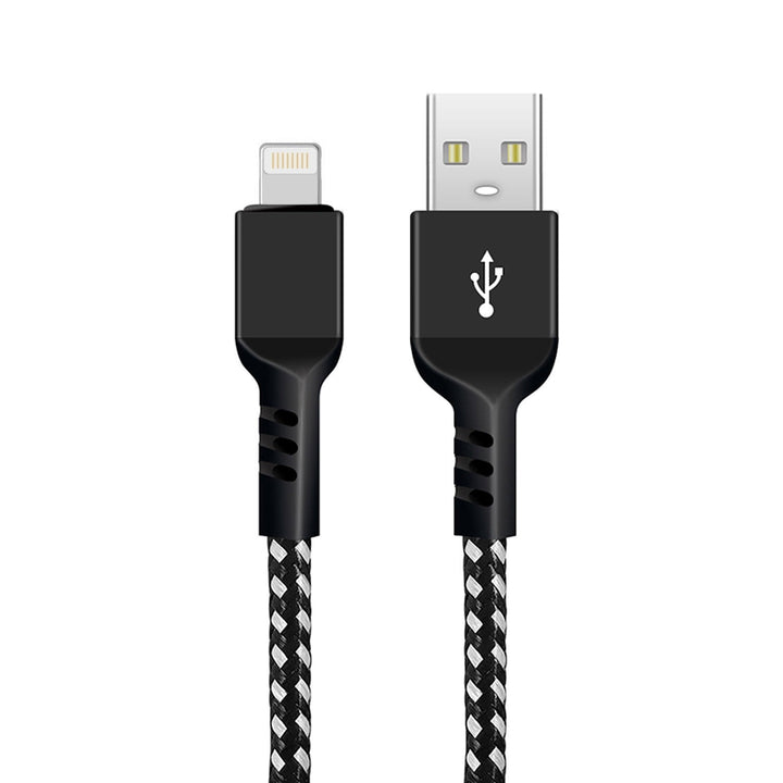Kabel za napajanje koji podržava brzo punjenje 2,4 A, Maclean Energy MCE472, crni, duljina 1 m, 5 V/2,4 A - prijenos podataka