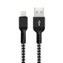 Kabel za napajanje koji podržava brzo punjenje 2,4 A, Maclean Energy MCE472, crni, duljina 1 m, 5 V/2,4 A - prijenos podataka