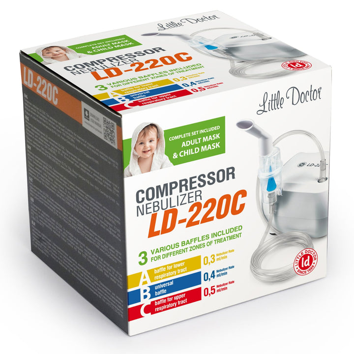 Little Doctor LD-220C klipni inhalator, 10 ml, 20 min.