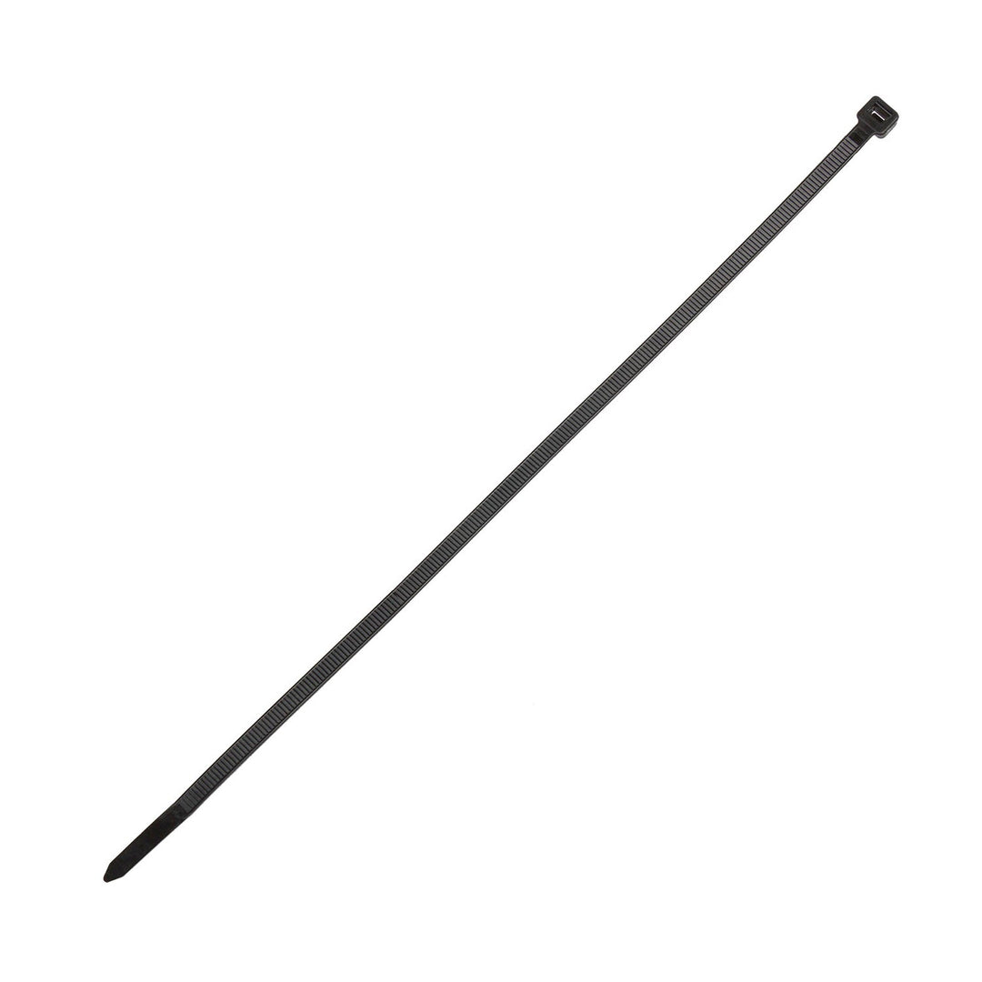 Legături de cablu (100 bucăți) Maclean MCTV-463 B - negru, 3,6x250mm, rezistent la UV, temperatura de utilizare - 40 +85 grade C.