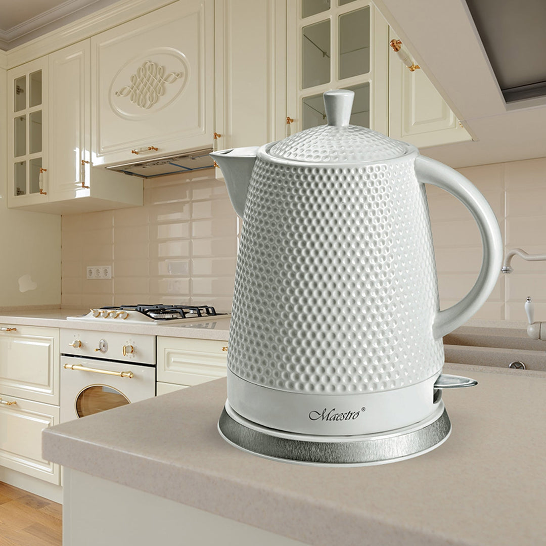MR069 keramički čajnik, 1,5 l, električni čajnik, 1200 W