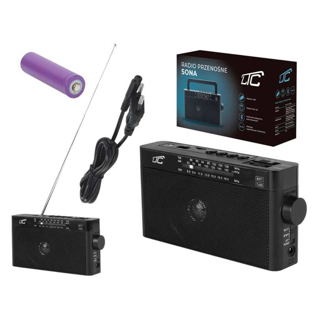 LTC Retro Sona Bluetooth prijenosni radio – moderna rješenja u retro kućištu