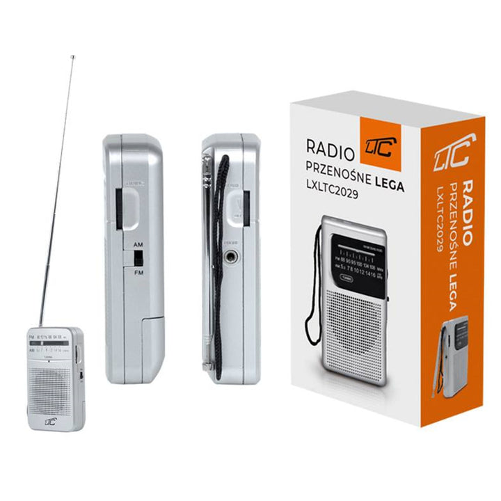 LTC Retro Lega prijenosni džepni radio opremljen teleskopskom antenom