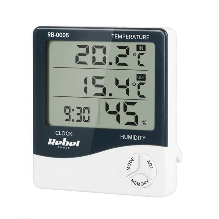 Rebel Tools RB-0005 kućna meteorološka stanica s mjerenjem vlažnosti