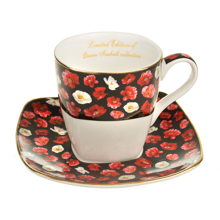 Porcelanska poslužnica za espresso Queen Isabell i tanjurić