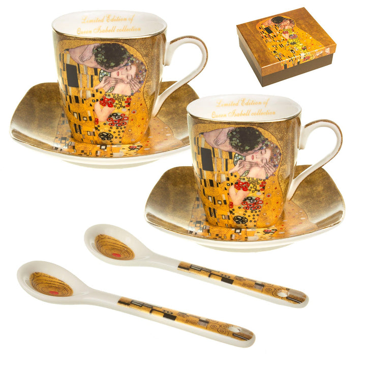 SET PORCELANSKIH ŠALICA ZA ESPRESSO S TANJURIĆIMA