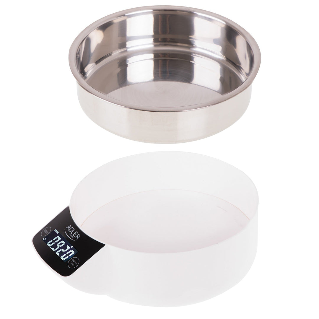 Adler AD 3166 kuhinjska vaga s zdjelicom Kapacitet: 900 ml Funkcija tariranja