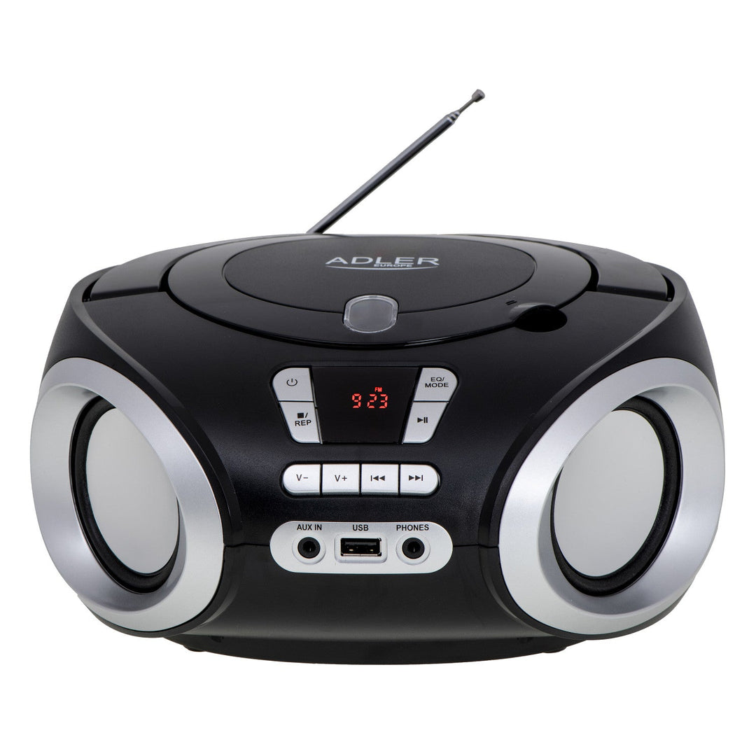 Boombox CD-MP3, USB, radio player Adler AD 1181