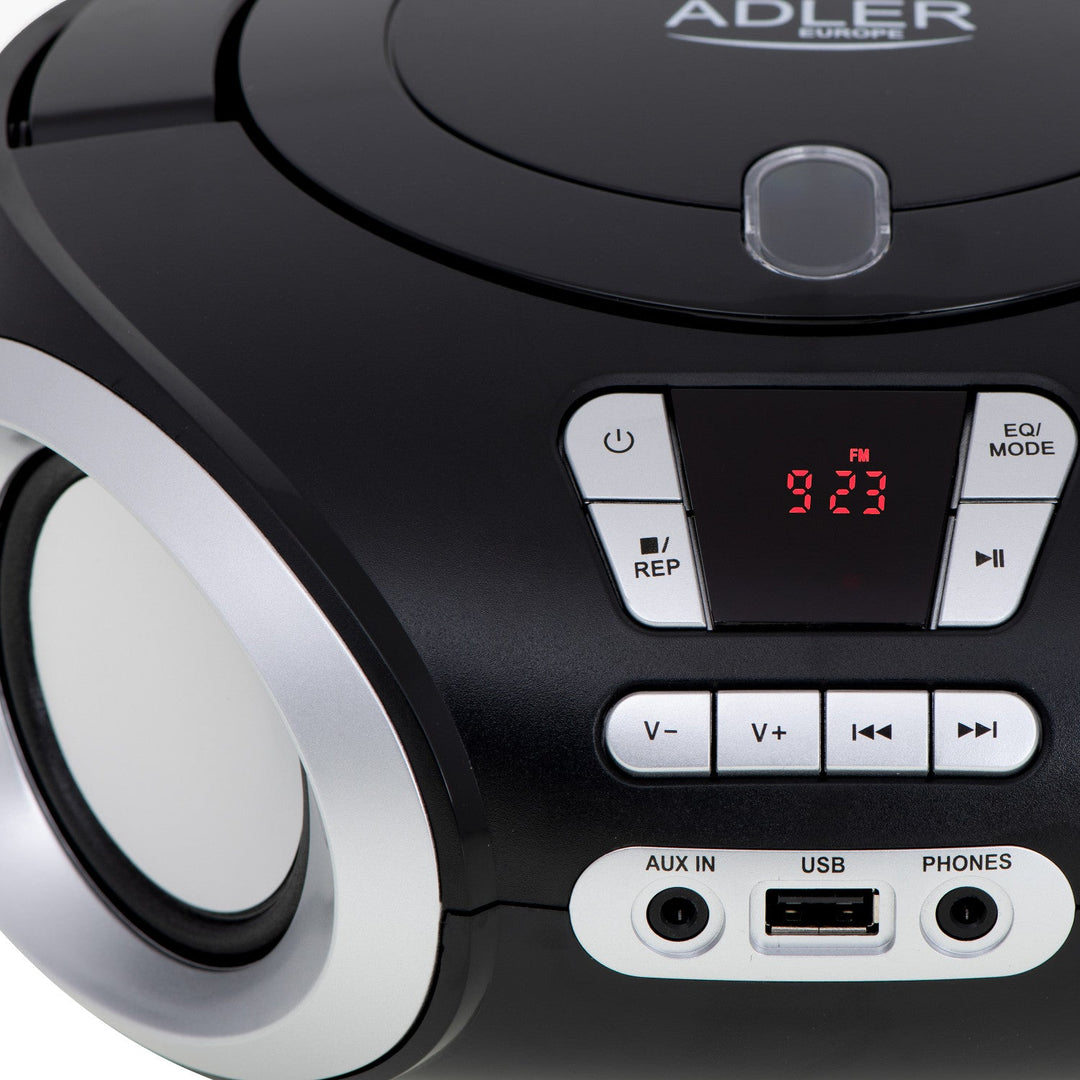 Boombox CD-MP3, USB, radio player Adler AD 1181