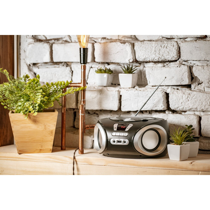 Boombox CD-MP3, USB, radio player Adler AD 1181