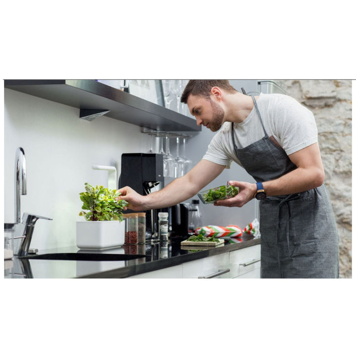 Click &amp; Grow Smart Garden 3 grădină de casă gri + capsule de busuioc