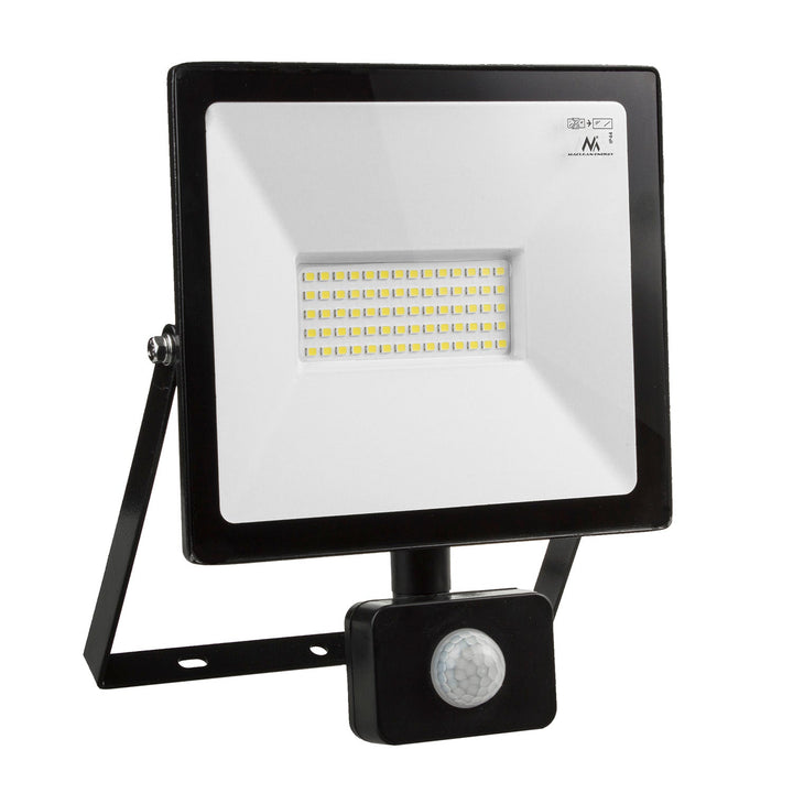 Maclean LED reflektor s senzorom pokreta, tanak, 50 W, 4000 lm, neutralno bijela boja (4000 K), IP44, MCE650 NW PIR