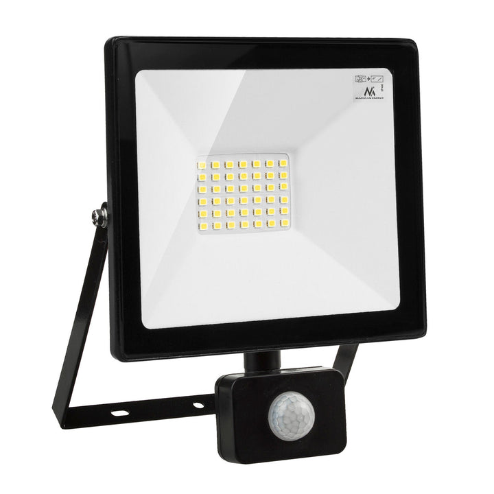 Maclean LED reflektor s senzorom pokreta, tanak, 30 W, 2400 lm, topla bijela boja (3000 K), IP44, MCE630 WW PIR