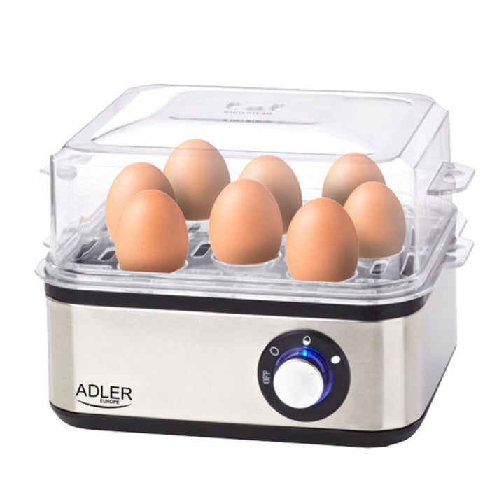 Adler AD 4486 800 W automatski kuhalo za jaja za kuhanje 8 jaja