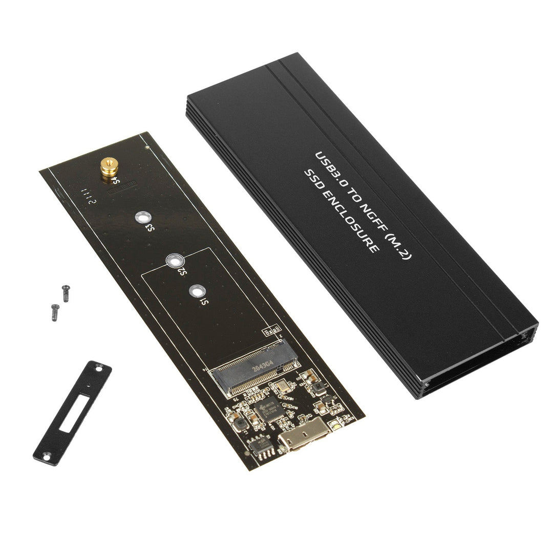 Kućište za Maclean pogon, M.2 SSD, NGFF, USB 3.0, dimenzije 2230/2240/2260/2280, aluminijsko kućište, MCE582