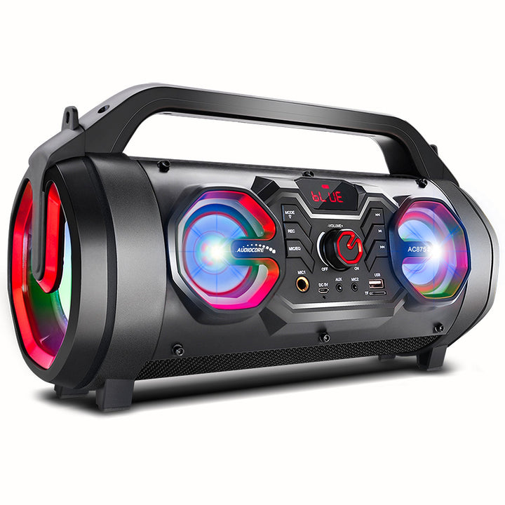 Audiocore Bazooka prijenosni zvučnik, Bluetooth 5.0, FM radio, micro SD, SD, IPX4, 2000 mAh, AC875