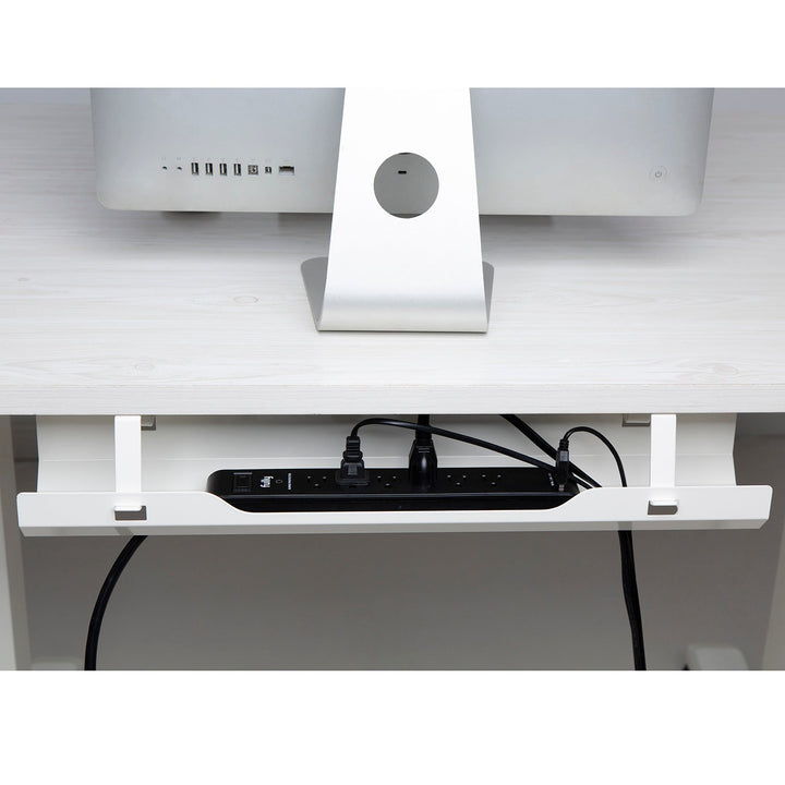 Ergo Office bijeli organizator kabela i kabela ispod stola ER-431 W