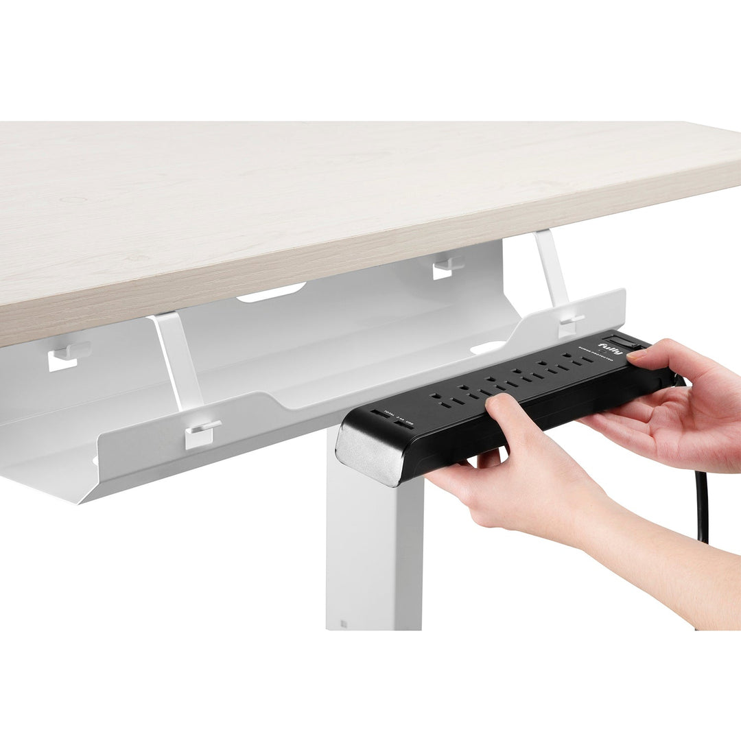 Ergo Office bijeli organizator kabela i kabela ispod stola ER-431 W