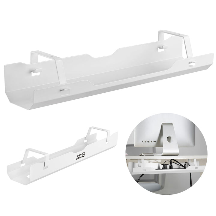 Ergo Office bijeli organizator kabela i kabela ispod stola ER-431 W