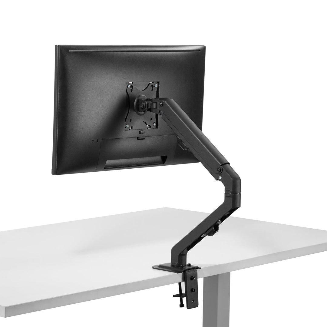 Maclean univerzalni stolni nosač za monitore, mehaničko opružno opružanje 17"-27" 7 kg, VESA 75x75, 100x100, MC-906