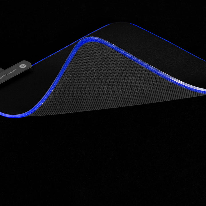 Gaming podloga za miš s RGB LED pozadinskim osvjetljenjem NanoRS, 300x250x4 mm, RS704