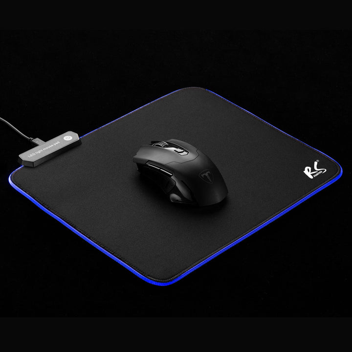 Gaming podloga za miš s RGB LED pozadinskim osvjetljenjem NanoRS, 300x250x4 mm, RS704