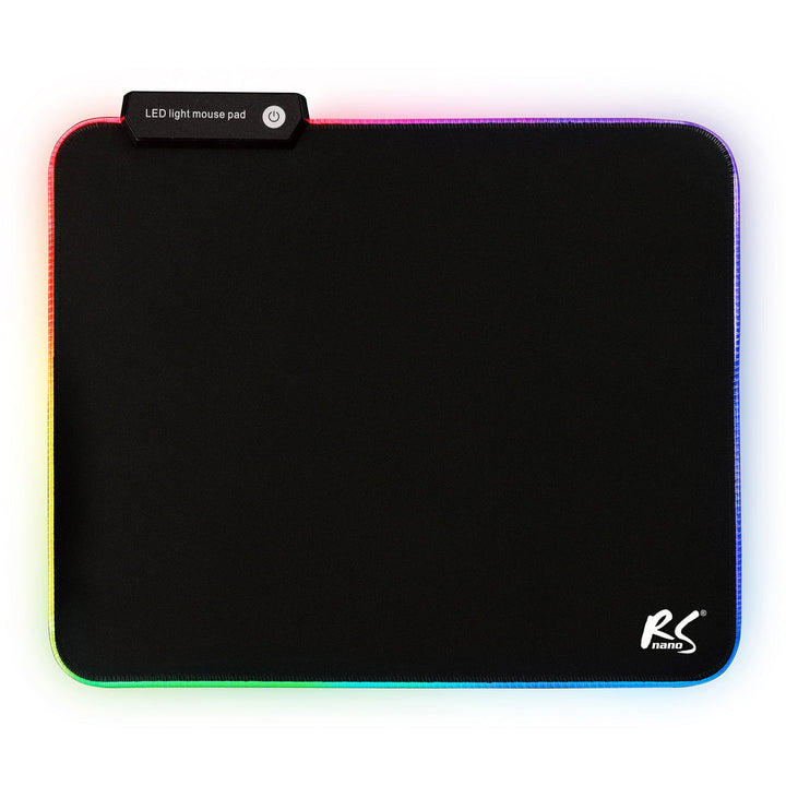 Gaming podloga za miš s RGB LED pozadinskim osvjetljenjem NanoRS, 300x250x4 mm, RS704
