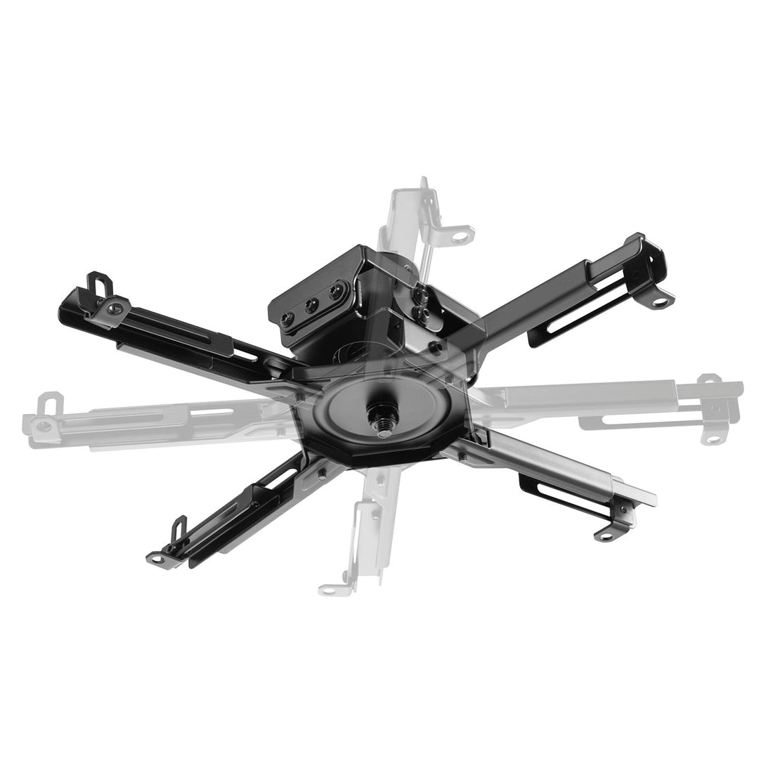 Maclean stropni nosač za projektore, Profi Market System, 80–980 mm, max. 35 kg, crni, MC-913