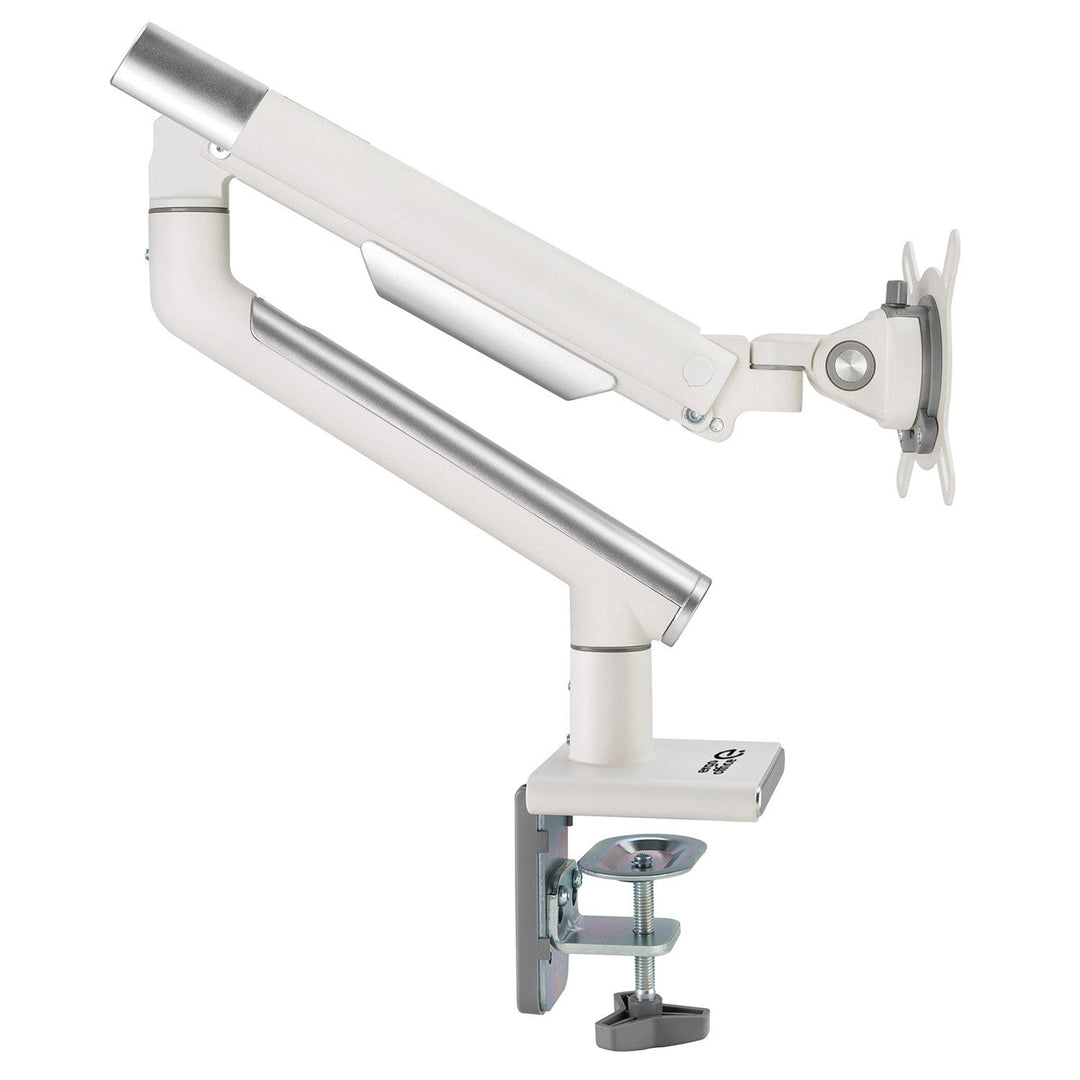 Ergo Office držač monitora, premium s plinskim opružnikom, dvostruka ruka, 17"-32", 9 kg, bijeli, ER-437