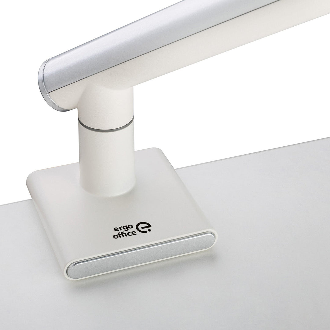 Ergo Office držač monitora, premium s plinskim opružnikom, dvostruka ruka, 17"-32", 9 kg, bijeli, ER-437