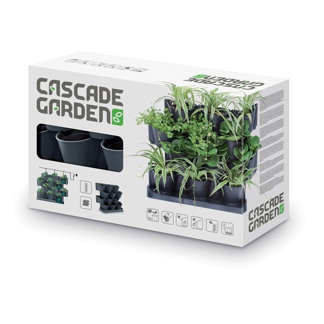 Prosperplast Cascade Garden vertikalni vrt, antracit