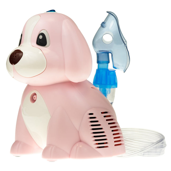 Omnibus Puppy BR-CN171 kompresorski inhalator, ružičasti