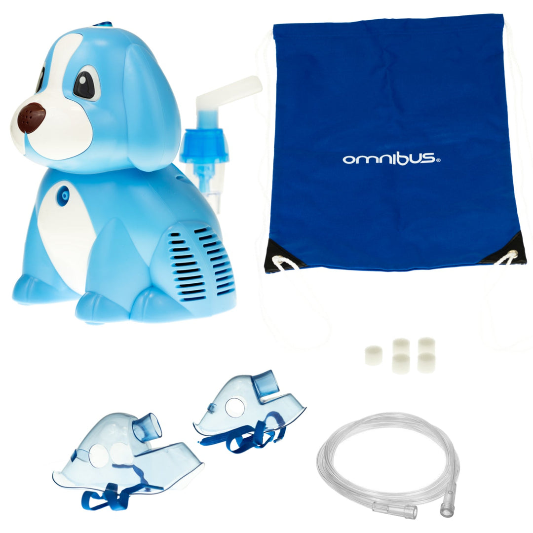 Omnibus Puppy BR-CN171 plavi inhalator s kompresorom