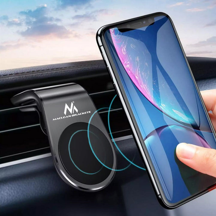 Maclean držač za mobitel u automobilu, magnetski, univerzalni, za ventilacijsku rešetku, ABS materijal, MC-326