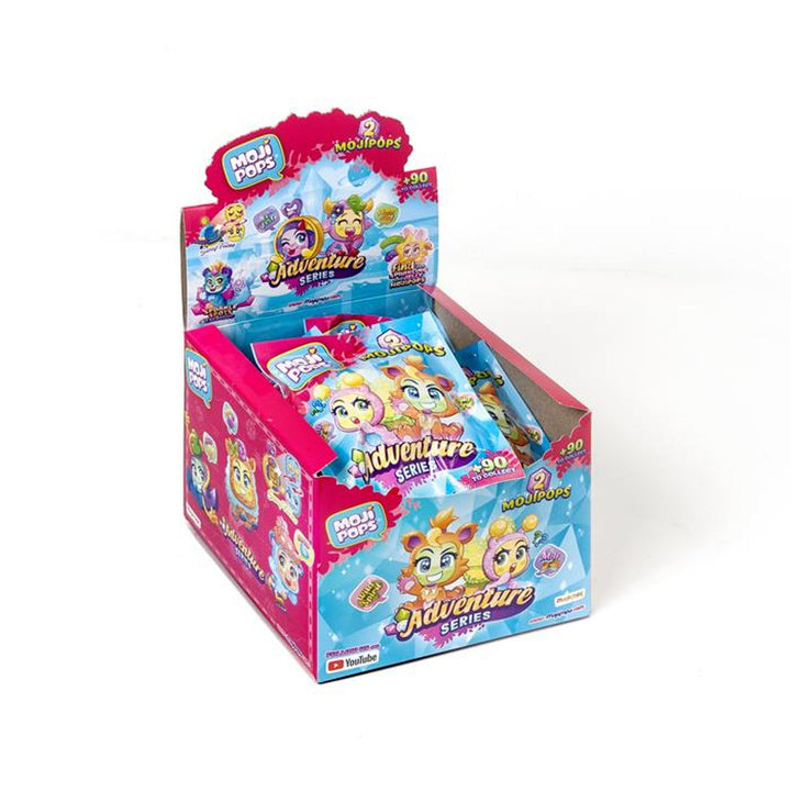Plicul MojiPops Adventure Series conține 2 figuri