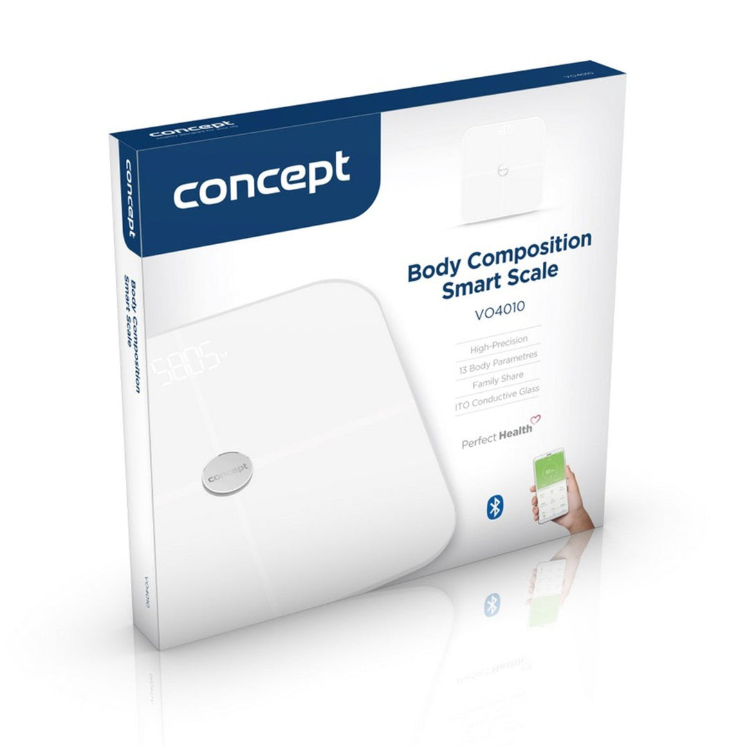 Concept white VO4010 Perfect Health dijagnostičke kupaonske vage