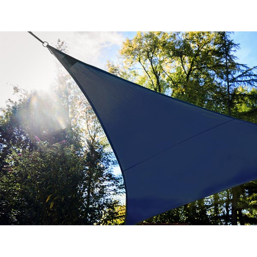 Sjenilo s ugrađenim LED osvjetljenjem "zvjezdano nebo" - trokut - 3,6 x 3,6 x 3,6 m