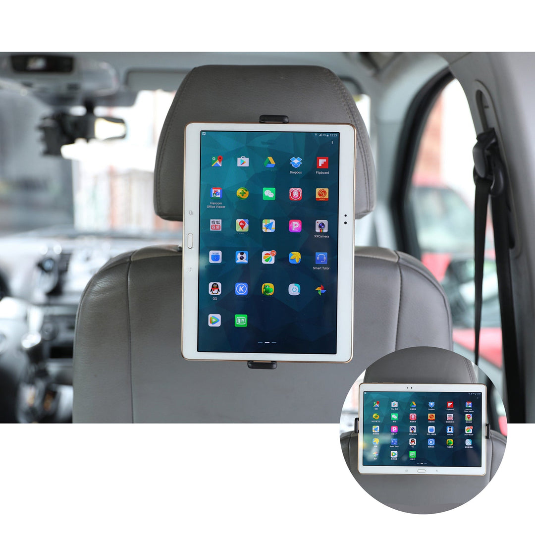 Maclean držač tableta za automobil, montaža na naslon za glavu, univerzalni, rotacija 360°, MC-893